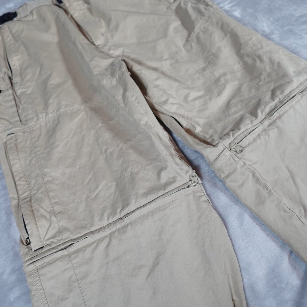 Vintage No Boundaries Convertible Cargo Pants Mens 38 (Fits 36x29) Wide Leg Y2K - Picture 2 of 13